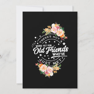 Invitation Parler encore pour les amis anciens