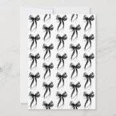 Invitation Parlez 30 à moi Noir Blanc Trente Anniversaire (Dos)