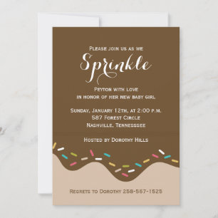 Invitation Parsemé d'amour