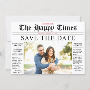 Invitation Partagez vos nouvelles Enregistrer la date Rustic