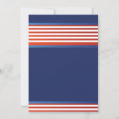 Invitation Parti 4 juillet de la typographie patriotique (Dos)