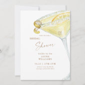 Invitation Parti à la Chambre Fête des mariées Limoncello (Devant)