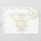 Invitation Parti à la Chambre Margarita Engagement Party IIi (Devant / Derrière)