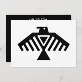 Invitation parti anishinaabe rez (Devant / Derrière)