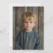 Invitation Parti Anniversaire de enfant des ballons colorés (Dos)