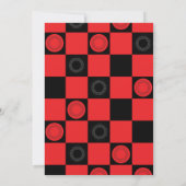 Invitation Parti Anniversaire de enfant des Jeux de la Coupe  (Dos)