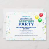 Invitation Parti Anniversaire de enfant photo requin (Dos)