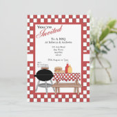 Invitation Parti BBQ (Debout devant)