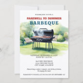 Invitation Parti BBQ (Devant)
