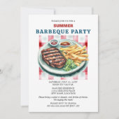 Invitation Parti BBQ (Devant)
