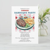 Invitation Parti BBQ (Debout devant)