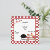 Invitation Parti BBQ (Debout devant)