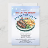 Invitation Parti BBQ (Devant)