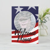 Invitation Parti d'accueil militaire (Debout devant)