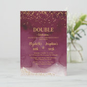 Invitation Parti d'anniversaire conjoint pour adultes | Parti (Debout devant)