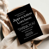 Invitation Parti d'appréciation de script moderne