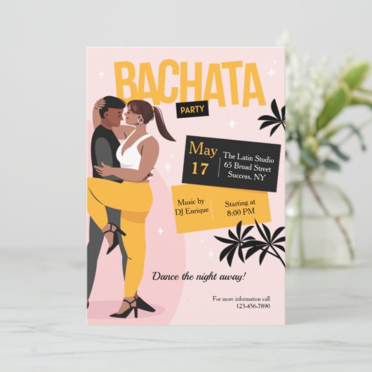 Invitation Parti de Bachata (Debout devant)