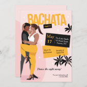 Invitation Parti de Bachata (Devant / Derrière)