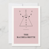 Invitation Parti de Bachelorat de Fortune Mystic (Devant)