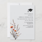 Invitation Parti de Fleur sauvage du printemps moderne (Devant)