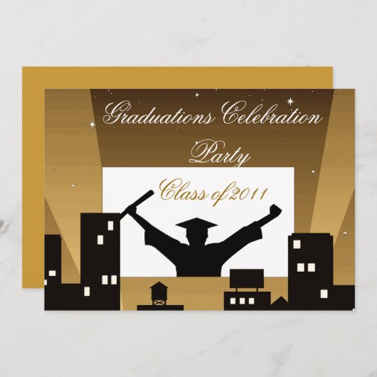Invitation Parti de graduation_ (Devant / Derrière)