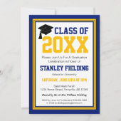 Invitation Parti de graduation de la Marine et de la Gold Pho (Devant)