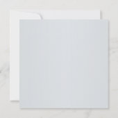 Invitation Parti de graduation de la polka noire blanche (Dos)