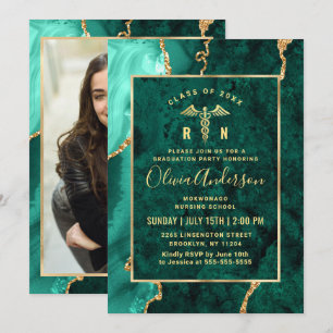 Invitation Parti de graduation de l'école de soins infirmiers