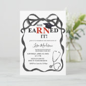 Invitation Parti de graduation des infirmières de la RN rouge (Debout devant)