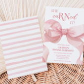 Invitation Parti de graduation Médicale de l'infirmière en pe