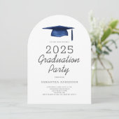 Invitation Parti de graduation moderne 2025 (Debout devant)