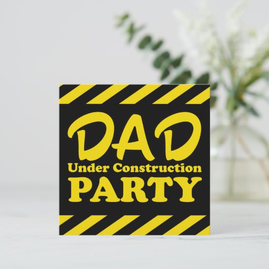 Invitation Parti de la construction (Debout devant)