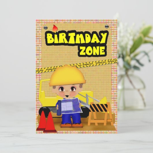 Invitation Parti de la construction (Debout devant)