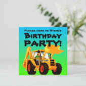 Invitation Parti de la construction des digues jaunes pour en (Debout devant)