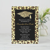 Invitation Parti de la Empreinte de léopard (Debout devant)