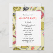 Invitation Parti de la retraite à thème du jardinage (Dos)