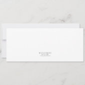 Invitation Parti de la retraite du laissez-passer d'embarquem (Dos)