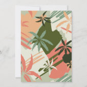 Invitation Parti de la rétro-Cool (Dos)