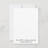 Invitation Parti de la révélation de genre (Dos)