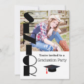 Invitation Parti de la troisième année (Devant)