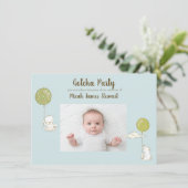 Invitation Parti de l'adoption "Gotcha" Parti du garçon Perso (Debout devant)