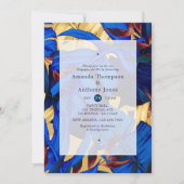 Invitation Parti de l'engagement des forêts exotiques (Devant)