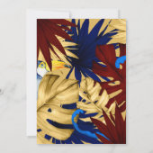 Invitation Parti de l'engagement des forêts exotiques (Dos)