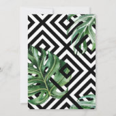 Invitation Parti de l'engagement des forêts exotiques (Dos)