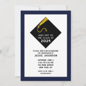 Invitation Parti de l'obtention du diplôme 2025 (Devant)