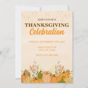 INVITATION PARTI DE REMERCIEMENTS