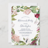 Invitation Parti de retraite de la brise tropicale (Devant)