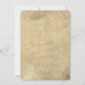 Invitation Parti de retraite de la marine américaine (Dos)