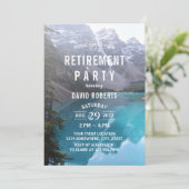 Invitation Parti de retraite de Mountain Lake (Debout devant)