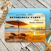 Invitation Parti de retraite de Sunny Beach